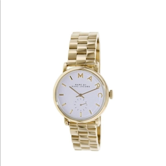 𝅺marc Jacobs Women's Gold Tone Watch - Picture 4 of 6